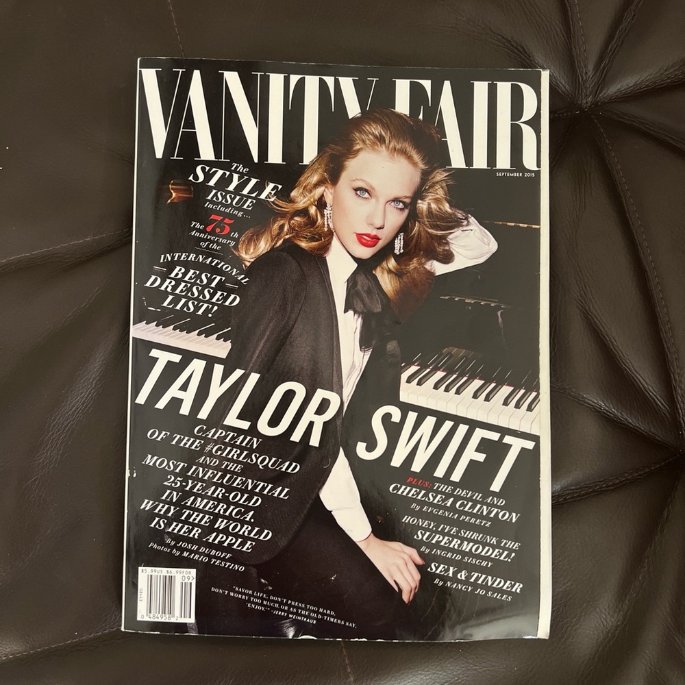 VANITY FAIR SEPTEMBER 2015 MAGAZINE w/TAYLOR SWIFT cover Issue No. 661